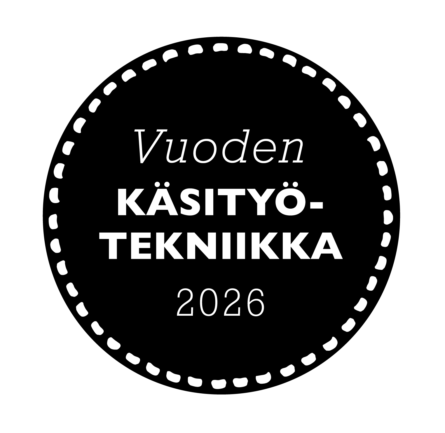 Tilkkuilu, Vuoden käsityötekniikka 2026
