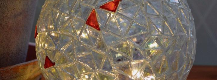 Mosaiikki valopallo